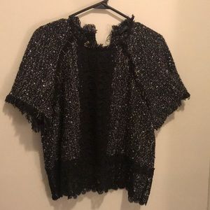 Tweed Zara Blouse